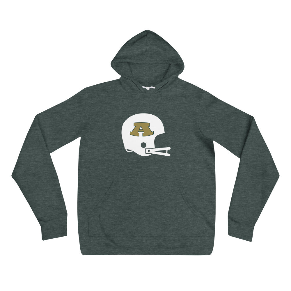 alma football helmet Alma Football Helmet Hoodie – Latch Brands